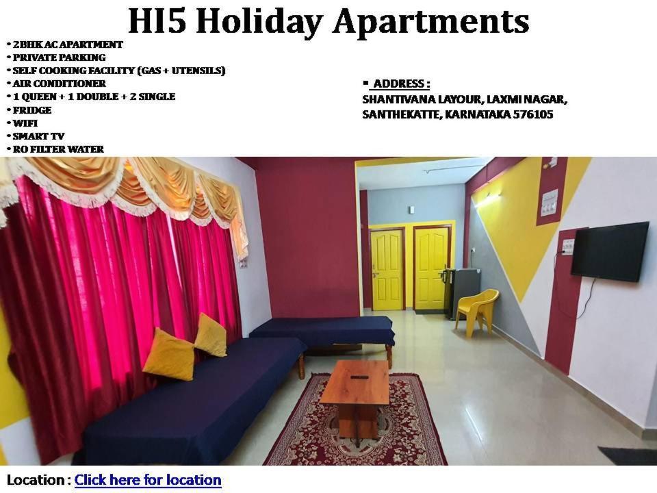 Hi5 Holiday Apartments Udupi Bagian luar foto